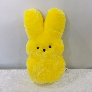Peeps Yellow Plush Pellets On Bottom 15" Bunny